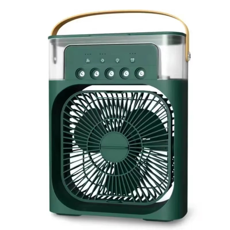 Summer Cooling Fan Desktop Humidifier New Five-Hole Spray Fan USB Portable Practical Hydrocooling Indispensable Chiller Office