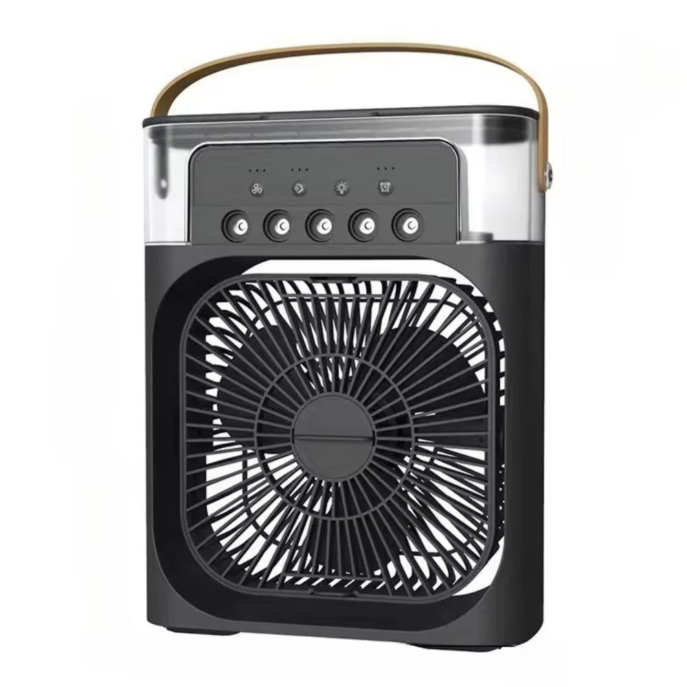 Summer Cooling Fan Desktop Humidifier New Five-Hole Spray Fan USB Portable Practical Hydrocooling Indispensable Chiller Office