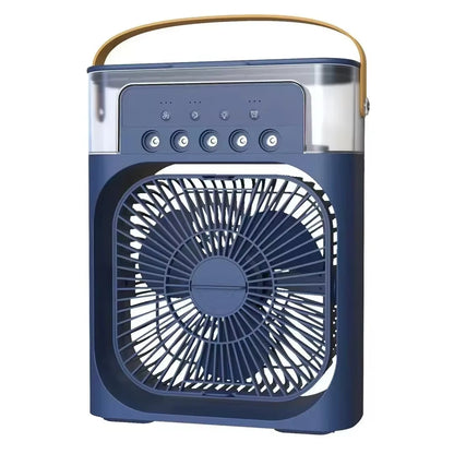 Summer Cooling Fan Desktop Humidifier New Five-Hole Spray Fan USB Portable Practical Hydrocooling Indispensable Chiller Office